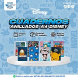 CUADERNOS A4 DISNEY DE 100 HOJAS