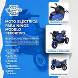 MOTO ELECTRICA PARA NIÑO