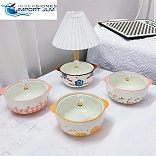 Olla de Loza con Tapa