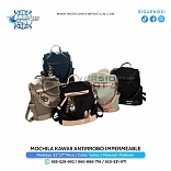 MOCHILA KAWAI ANTIRROBO IMPERMEABLE 