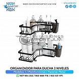ORGANIZADOR PARA DUCHA DE 2 NIVELES