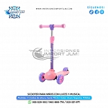SCOOTER PARA NIÑOS CON LUCES Y SONIDO