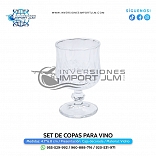 SET DE COPAS PARA VINO