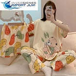 PIJAMA KAWAI 3 EN 1 (POLO+ PANTALÓN Y SHORT