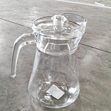 JARRA DE VIDRIO DE 1L CON TAPA ACRILICO