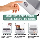 TAPER ELÉCTRICO MULTIFUNCIONAL(CALIENTA Y COCINA LOS ALIMENTOS)