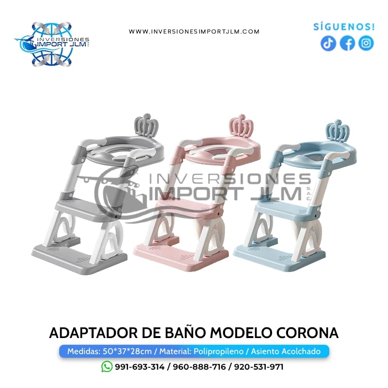 IMPORT JLM S.A.C. - ADAPTADOR DE BAÑO MODELO »CORONITA« 