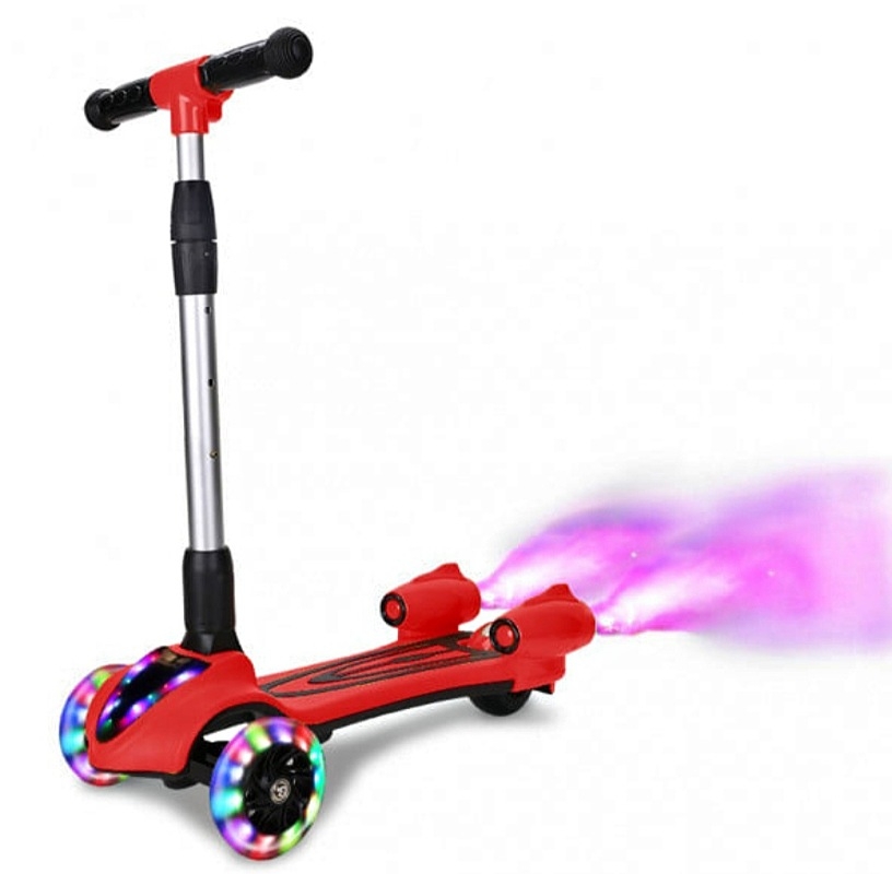 SCOOTER BOTA HUMO CON LUCES Y SONIDO 
