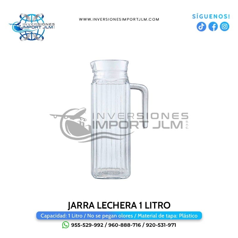 IMPORT JLM S.A.C. - JARRA »LECHERA« DE 1 LITRO