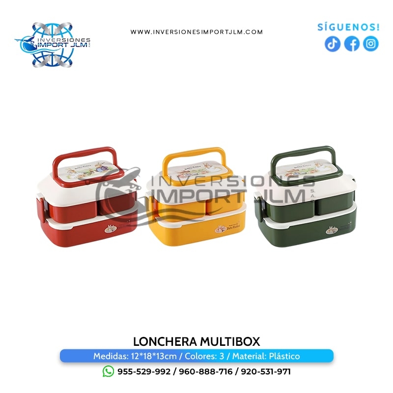 IMPORT JLM S.A.C. - LONCHERA MULTIBOX 