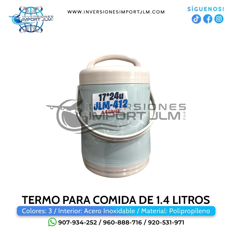IMPORT JLM S.A.C. - TERMO PARA COMIDA DE 1.4 LITROS