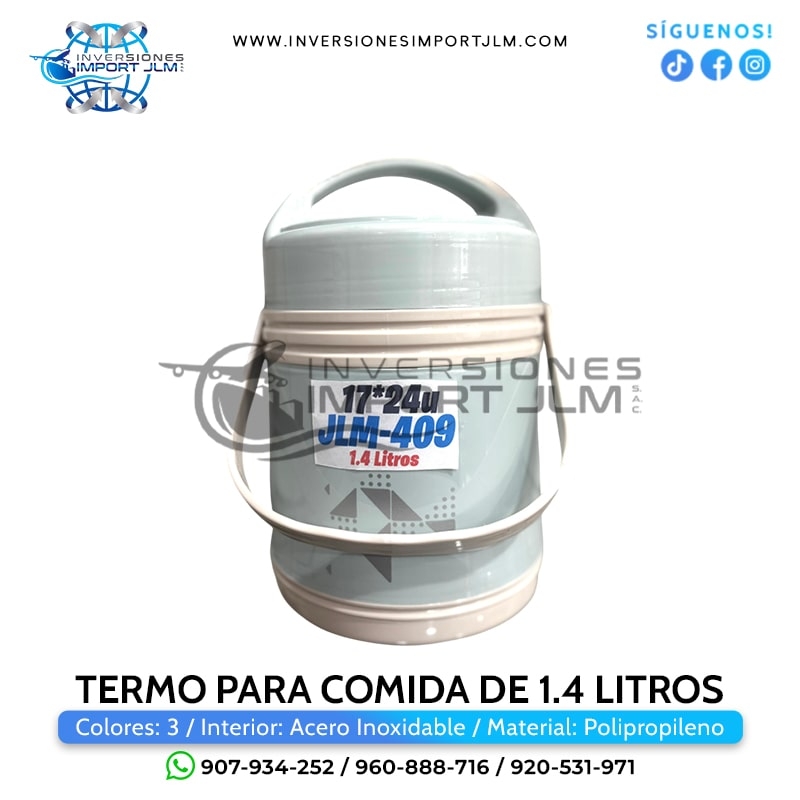IMPORT JLM S.A.C. - TERMO PARA COMIDA DE 1.4 LITROS