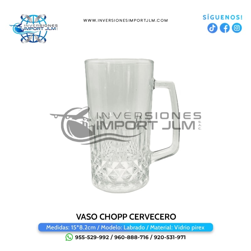 IMPORT JLM S.A.C. - VASO CHOPP CERVECERO
