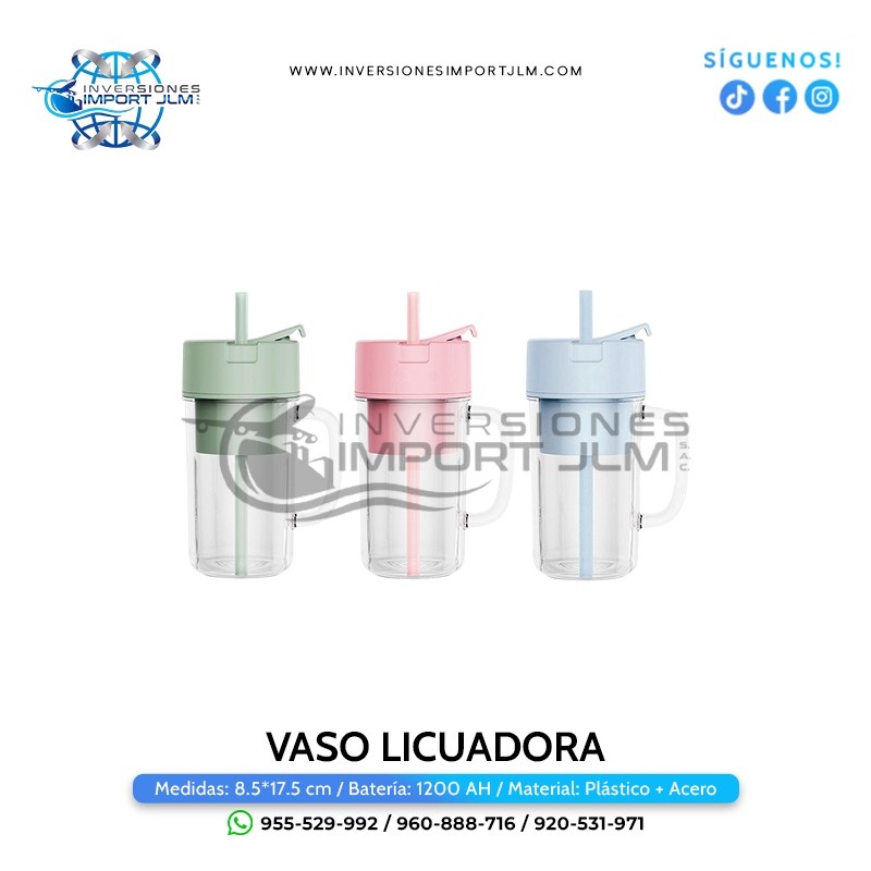 IMPORT JLM S.A.C. - MINI LICUADORA ELÉCTRICA PORTATIL