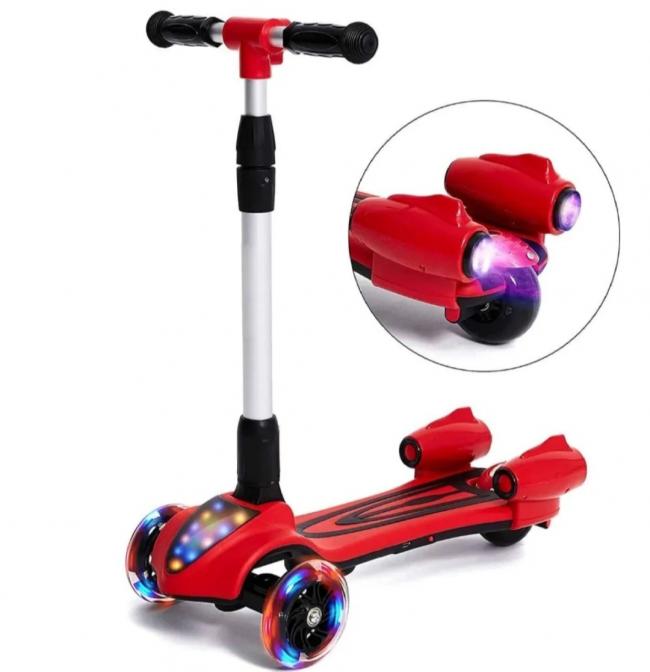 SCOOTER BOTA HUMO CON LUCES Y SONIDO 