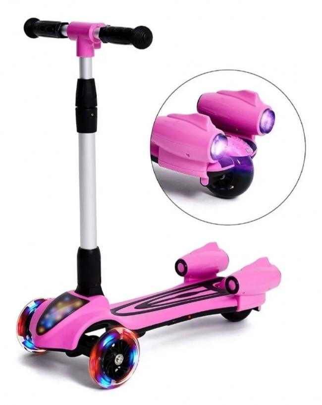 SCOOTER BOTA HUMO CON LUCES Y SONIDO 