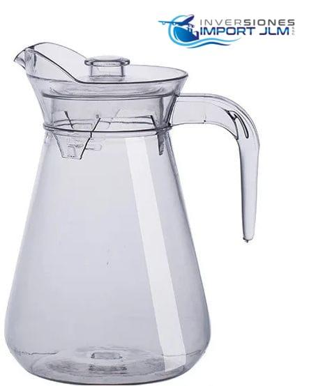 JARRA DE VIDRIO DE 1L CON TAPA ACRILICO