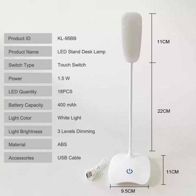 LAMPARA LED TACTIL RECARGABLE 