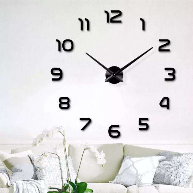 RELOJ 3D MODERNO PARA PARED