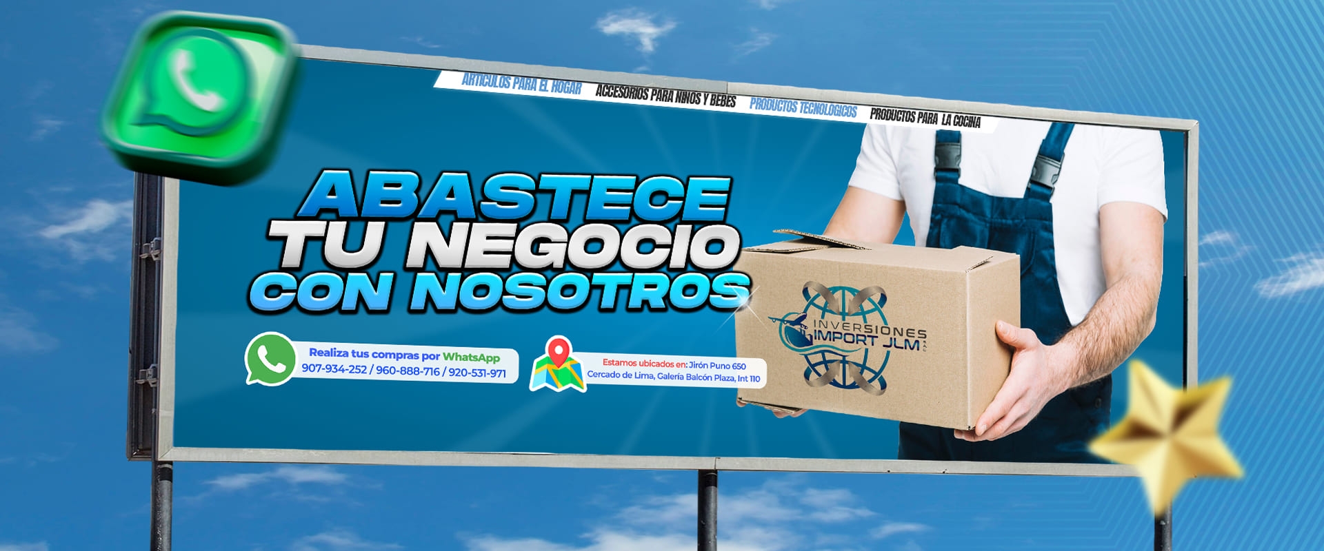 IMPORT JLM SAC - ABASTECE TU NEGOCIO