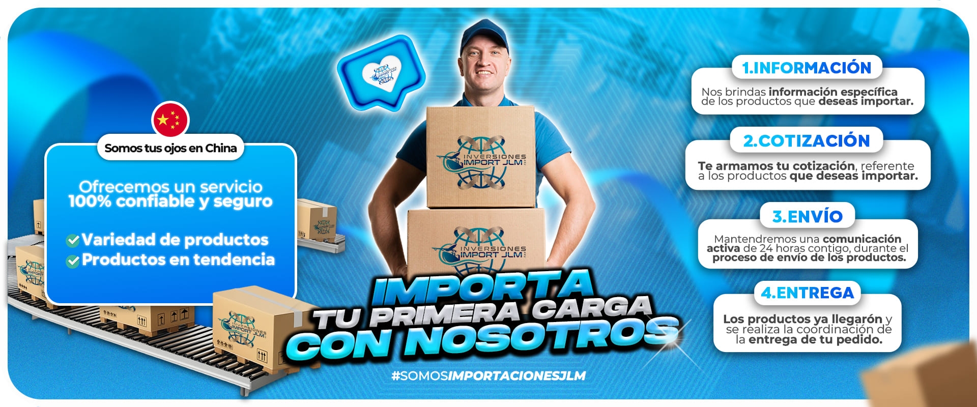 IMPORT JLM SAC - IMPORTA CON NOSOTROS